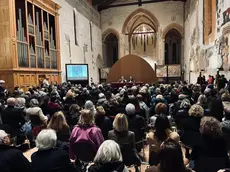 Una conferenza affollata a Santa Caterina, in una passata edizione di Treviso Giallo