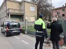 Lo sgombero dell'abitazione occupata in via Marco Polo a Treviso