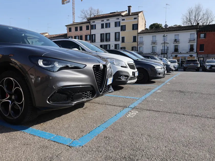 Parcheggi a pagamento in centro storico a Treviso