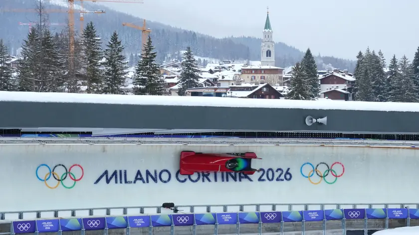 La pista da bob di Cortina d'Ampezzo