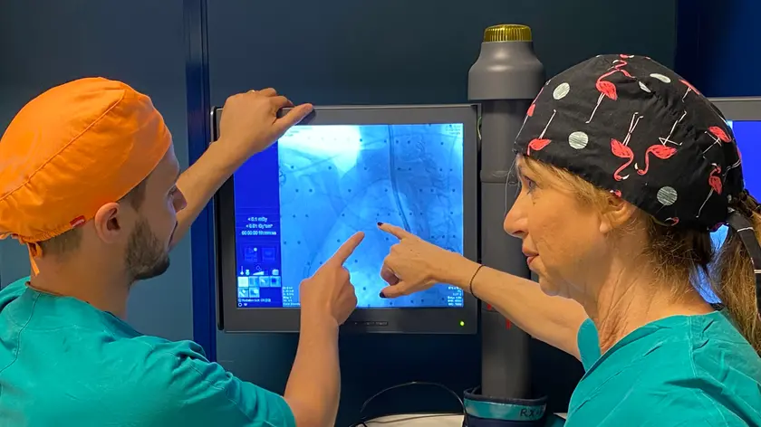 Il reparto di Pneumologia del Ca' Foncello