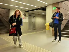 Il bivio del tunnel della stazione di Treviso aperto