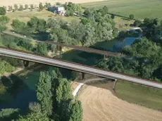 Il ponte sulla Zermanesa a Casale sul Sile
