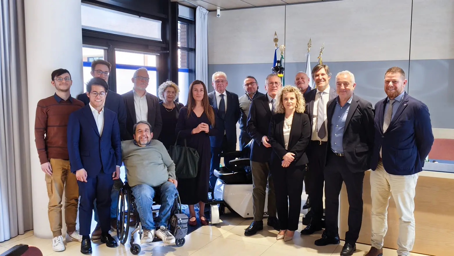 L'inaugurazione del progetto