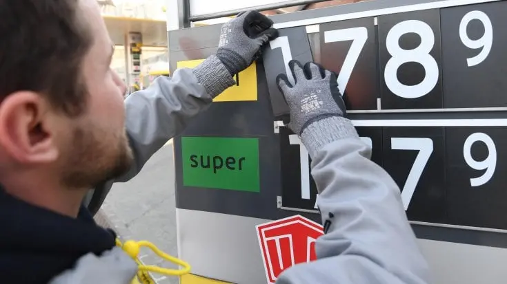Prezzi del diesel alle stelle