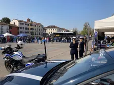 Un momento dell'iniziativa Insieme per la sicurezza