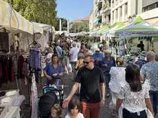 Mercato in piazza Vittoria
