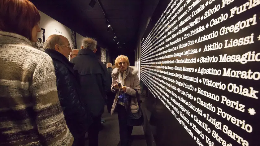 Il memoriale che ricorda le vittime dell’amianto a Panzano