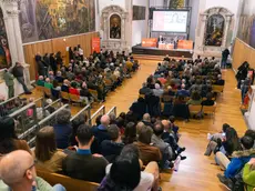 La platea all’ex chiesa di San Teonisto per Treviso Città Impresa