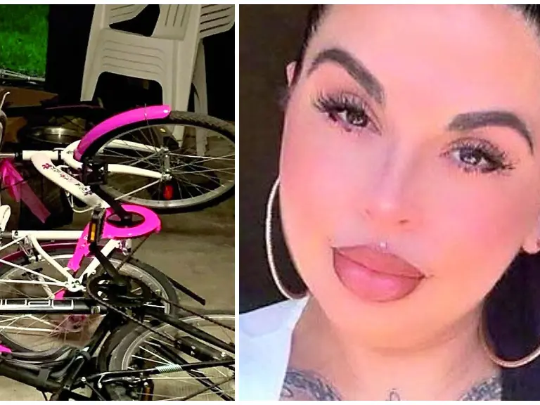 Il garage messo sottosopra dai ladri ferendo il cane che era all’interno, a fianco la padrona di casa Mayla Pitzalis