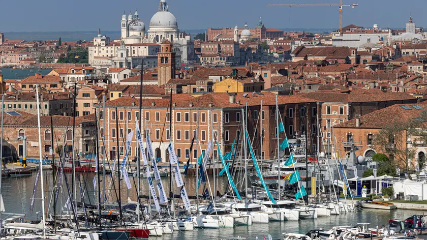 Imbarcazioni al Salone Nautico di Venezia in un'edizione precedente