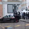Carabinieri durante un controllo in piazza Borsa