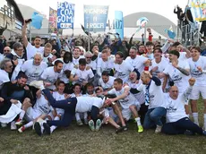 La festa per la promozione in C