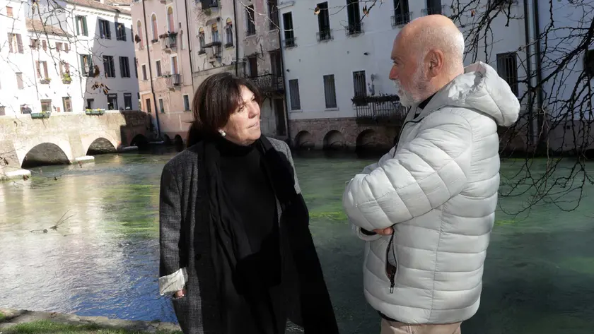 Giovanna Cordova con Domenico Basso