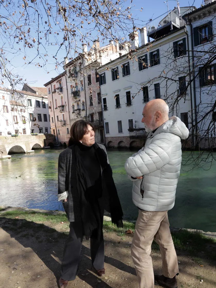 Giovanna Cordova con Domenico Basso