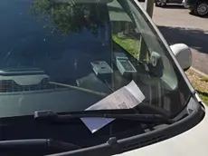 Via Brandolini a Vittorio Veneto, sosta a disco orario