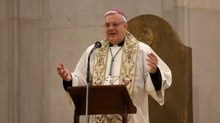 Il vescovo di Treviso Michele Tomasi