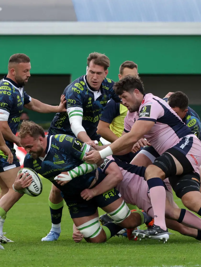 Benetton Treviso resiste a Cardiff e vola ai quarti di Challenge Cup (credi FotoFilm)