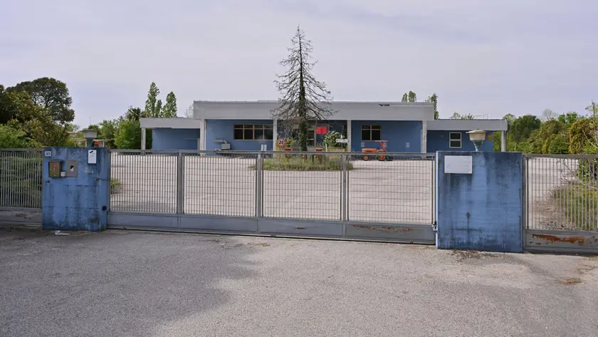 L’opificio di via Corte, nel comune di Gonars