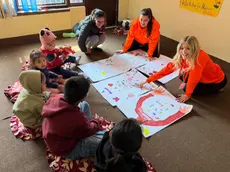 La missione umanitaria in Nepal