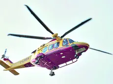 L'intervento dell'elisoccorso