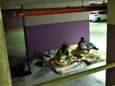 Bivacchi al parcheggio Dal Negro