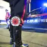 Un posto di blocco dei carabinieri