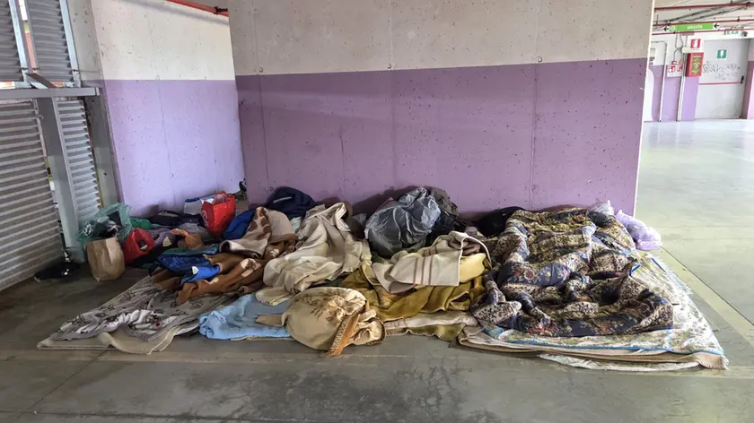 I letti dei senza fissa dimora