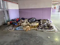 I letti dei senza fissa dimora