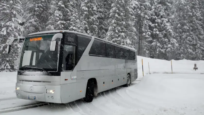 Santo Stefano: Il bus utilizzato dai pendolari del Comelico