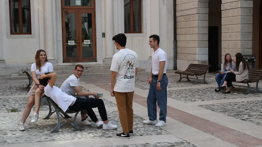 Studenti universitari a San Leonardo a Treviso