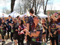 Un'immagine dell'edizione 2025 della Mooh run