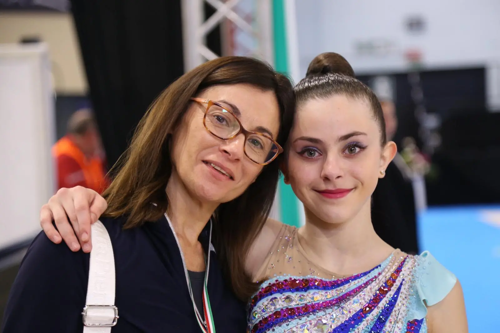 La direttrice tecnica Fabiana Gobbato con Martina Zilio