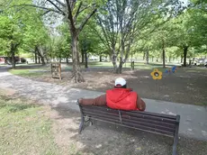 Il parco Vivaldi di via Einaudi a Parè