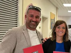 L’ex vicesindaco Stefano Picco con l’ex sindaca Paola Roma