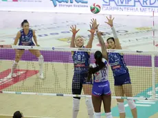 Zhu e Fahr vanno a muro sulla schiacciata di Egonu (Agenzia FotoFilm)