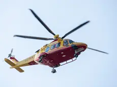 La ragazza è stata elitrasportata in ospedale. Foto d'archivio