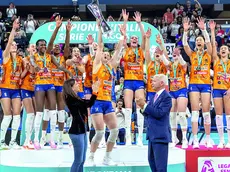 Il trionfo di Conegliano che conquista il nono scudetto