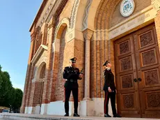 I carabinieri all'Abbazia di Santa Maria Assunta a Monastier
