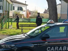 I carabinieri al parco Baden Powell di Zero Branco durante un sopralluogo all’indomani della spedizione punitiva