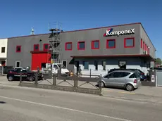 L’impalcatura da cui è caduto l’operaio a Ponte di Piave