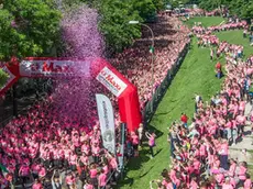 Treviso in rosa. La folla di donne alla partenza del 2017