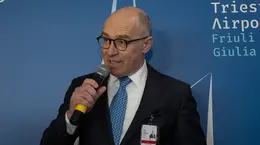 Il presidente del Trieste Airport Antonio Marano
