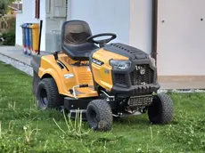 Il trattorino che ha investito la piccola a Loria