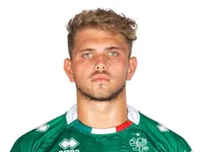 Il rugbista Engjel Makelara quando giocava col Benetton