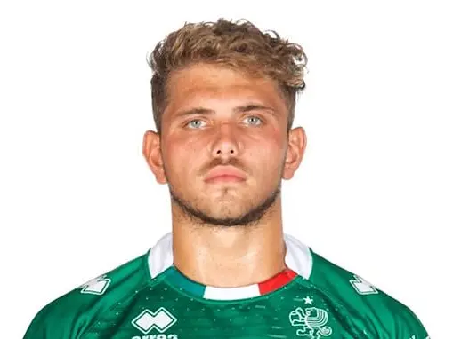 Il rugbista Engjel Makelara quando giocava col Benetton