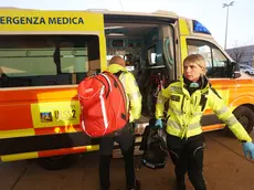 Un intervento del Suem 118