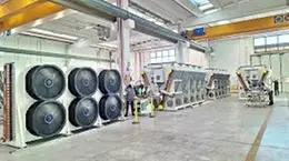 Lo stabilimento ex Refrion di Talmassons, oggi nel gruppo Luve