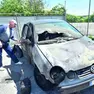 La vettura recuperata dal Centro Servizi Auto Giovanni Pase di Conegliano