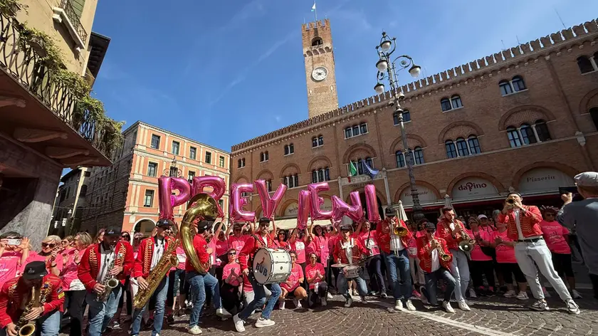 La Treviso in Rosa colora il centro città